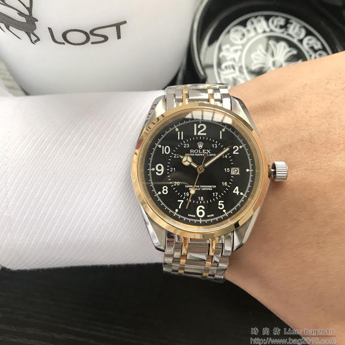 ROLEX勞力士 熱賣全城 經典大三針 全自動機械 精品男士腕表   wssb3877